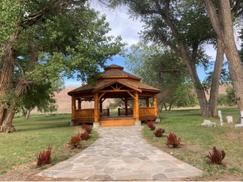 Log Octagon Gazebo Kit #22